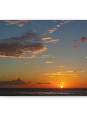 Hawaii Sunset Canvas Gallery Wrap 2